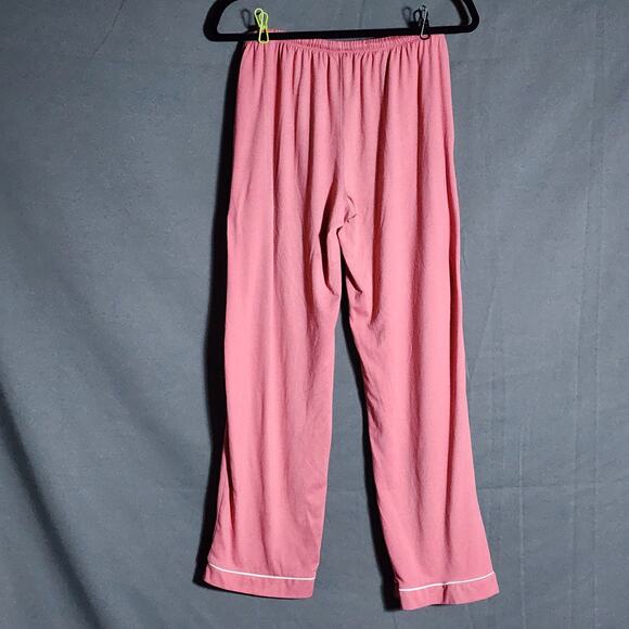 Flora by Flora Nikrooz Orange Piped Pajama Set M 10/12 – Soft Knit - Picture 6 of 7